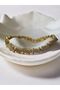 Women's Steel Bracelet with Zircon Stone - 2