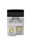 Himel simple switch with LED socket, 1 module, black - 5