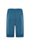 Men's Blue Straight Fit Elastic Waist Shorts - 3