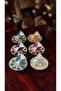 Kaleo 6-Piece Gold Decorated Hand Painted Porcelain Coffee Cup Set - 3