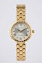 White Dial Gold Women's Wristwatch - 2