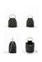 Elit Pm37001 Women's Stoned Evening Dress Bag Black - 6