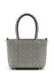 Elit Pm37717 Women's Stoned Evening Dress Bag Silver - 2