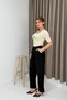 Women's High Waist Wide-Leg Pants Black