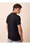 Graphic Print Regular Fit Black T-shirt - 3