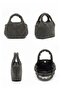 Elit Pm37005 Women's Stoned Evening Dress Bag Black - 6