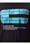 Graphic Print Regular Fit Black T-shirt - 4