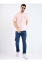 Back Print Peach Oversized T-shirt - 5