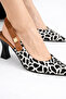 Women's Slingback Heeled Shoes Pointed Toe 5.5 cm Medium Heel Banded Elegant Daily Office Stiletto - 5