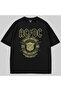 تي شيرت Acdc Dirty Deeds Done Dirt Cheap كبير الحجم
