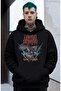 Unisex Lynyrd Skynyrd on Tour Printed Hooded Sweatshirt, Oversized Rock Band Themed Hoodie - 3
