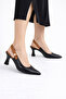 Women's Slingback Heeled Shoes Pointed Toe 5.5 cm Medium Heel Banded Elegant Daily Office Stiletto - 3