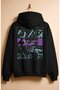 Unisex Linkin Park from Zero Sırt Printed Hooded Sweatshirt, Oversized Rock Band Themed Hoodie - 3