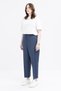 Carrot Trousers with Elastic Waist - 2