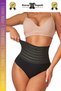 # Corset Body Shaper Abdominal Waist Tightener Laser Cut High Waist Slip Corset - 2 Pieces - 4