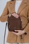 Sp1220-M206 Women's Crossbody Bag Si Brown