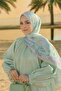 Al Qasr Satin Shawl - Zellige - 3