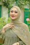 Autograph Pleated Shawl - Vert