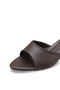 Phoebe Vita Women's Thin Heeled Slippers 001251 Brown Skin - 2