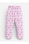 Girls Floral Print Cotton Pajama Set – T-Shirt & Full Pants Nightwear - 4