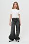 Unisex Wide Leg Loose Bottom Wear Jeans - 3