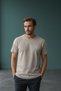 Men's Basic T-Shirt Slim Fit Crew Neck Pack of Cotton Comfortable Casual T-Shirt Mustard Color-179