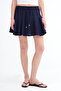 Belden İp B Tie-Detail Short Skirt Ş16072-L7 - 2