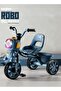 Baby Tricycle for Kids with Music, Lights, High Backrest & Storage Basket | Kids Cycle 2–5 Years - 3