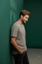 Men's Basic T-Shirt Slim Fit Crew Neck Pack of Cotton Comfortable Casual T-Shirt Color: Brown -179 - 3