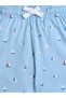 Boys Yachting Graphic Cotton Pajama Set – T-Shirt & Pajama Pants Nightwear - 8