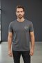 Men's Basic T-Shirt Slim Fit Crew Neck Pack of Cotton Comfortable Casual T-Shirt Anthracite-179