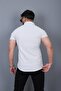Men's Striped Knitted Short Sleeve Shirt - 2