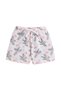 Girls Flamingo Print Cotton Pajama Set – T-Shirt & Shorts Nightwear - 7
