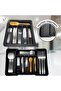 Viewstar Expandable Silverware Drawer Organizer, Adjustable BPA-Free Cutlery Tray for Kitchen - 7