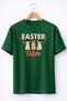 Unisex Oversized Easter Vibes Printed T-Shirt 100% Cotton – Premium Basic Streetwear Women's T-Shirt - 2