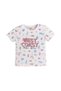 Girls West Coast Print Cotton Pajama Set – T-Shirt & Shorts Nightwear - 3