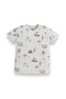 Infant Boys Animal Print Cotton Pajama Set – Soft T-Shirt & Shorts Nightwear - 5