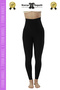 # Leggings That Reduce Size by 2, Non-Marking, Non-Slip, Gathering Effect, Laser Cut, High-Waisted Corseted Leggings - 2