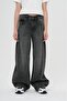 Unisex Wide Leg Loose Bottom Wear Jeans - 2
