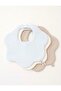 3-Piece 100% Cotton Organic 8 Layer Muslin Baby Food Bib / Drool Bib / Collar
