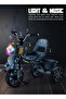 Baby Tricycle for Kids with Music, Lights, High Backrest & Storage Basket | Kids Cycle 2–5 Years - 6