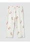 Shirt Collar Girl's Pajama Set - 4