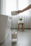 Stainless Steel Toilet Paper Holder with Stand Wc Paper Roll Holder - 6