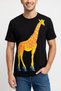 Fashion Hunter Giraffe – Heeled Design T-Shirt / Tank Top (Optional) - 3