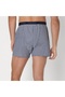 Woven Boxer Underwear, Breathable Cotton Stretch Boxers for Men, Assorted Plaids/Prints, 6-Pack - 5