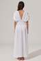 Double Face V-Neck Dress - 5