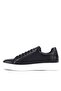 - Genuine Leather Black Color Men's Sneakers - 250-1300 - 4