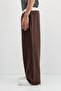 Baggy Fit Sweatpants Brown - 6