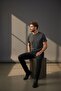 Men's Basic T-Shirt Slim Fit Crew Neck Comfortable Casual T-Shirt Pack of Cotton-179 - 4