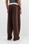Baggy Fit Sweatpants Brown - 8